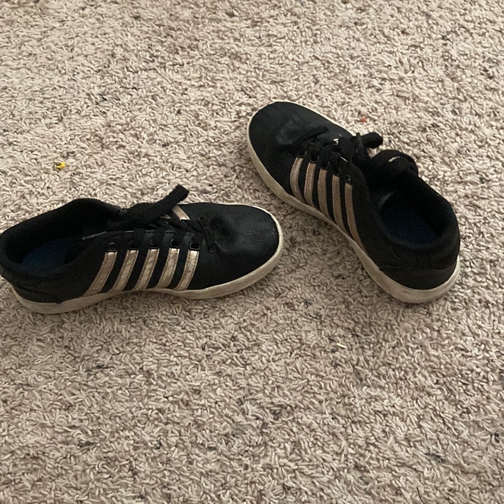 Shoes. More on the nicer side but still play shoes